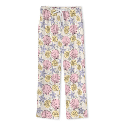 Long Pajama Set - Seashell Vibes