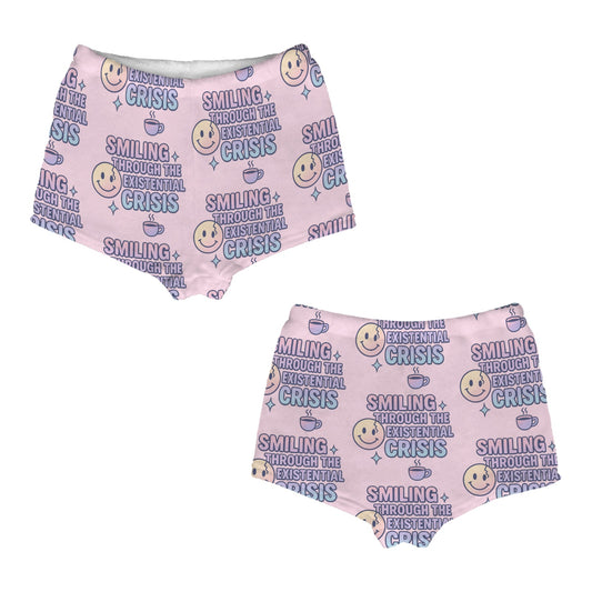 Flannel Shorts - Smiling through the existential crisis