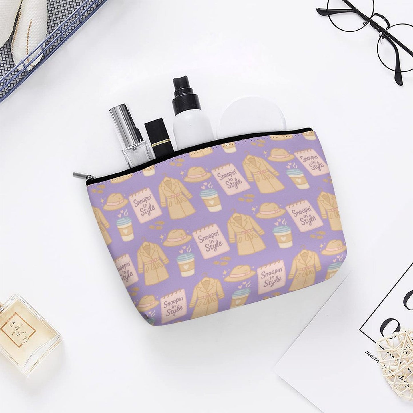 Cosmetic Bag - True Crime Investigator - Snoopin' In Style