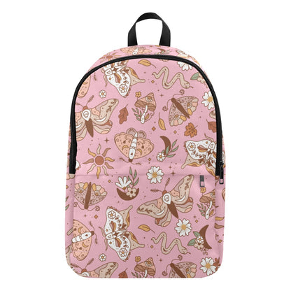 Backpack - Pastel Pink Butterfly Design