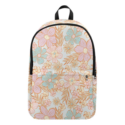 Large Backack - Pastel Flowers