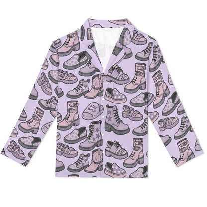 Purple Shoes Pattern