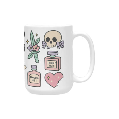 Rebel Bunnies Custom Ceramic Mug (15OZ)