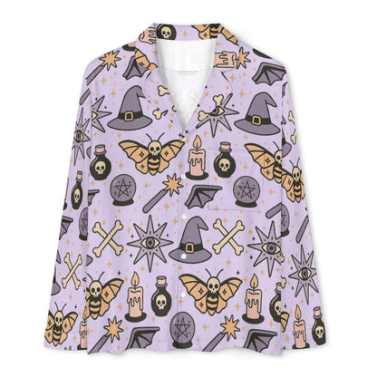 Purple Witchy Moth Print