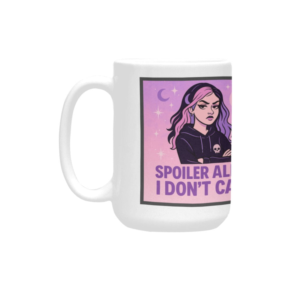 Spoiler Alert Custom Ceramic Mug (15OZ)