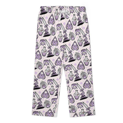 Long Pajama Set - Witchy Potions Print