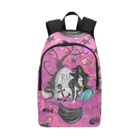 Backpack - Pink Mermaid Witch