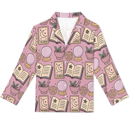 Mauve Witchy Print
