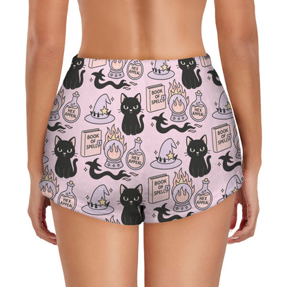 Flannel PJ Shorts - Hex Appeal - Witchy