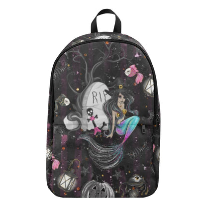 Backpack - Black Mermaid Witch