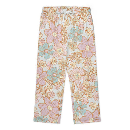 Long Pajama Set - Pastel Flowers