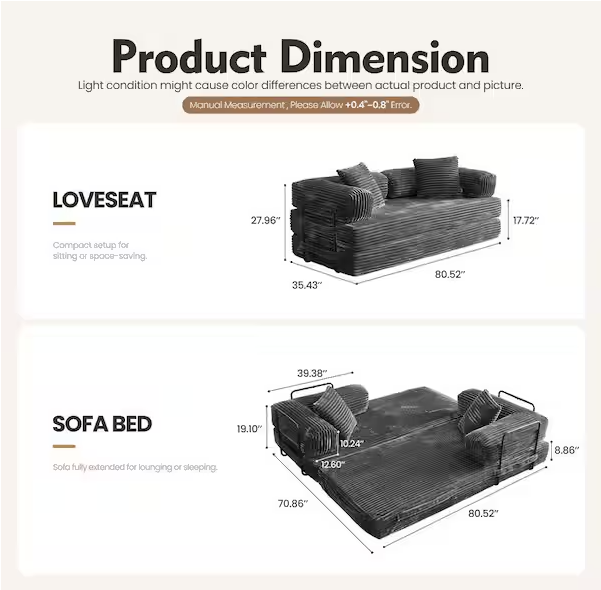 HOOMA© Cloud Sofa