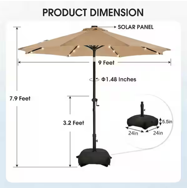 Patio Umbrella - Marlow