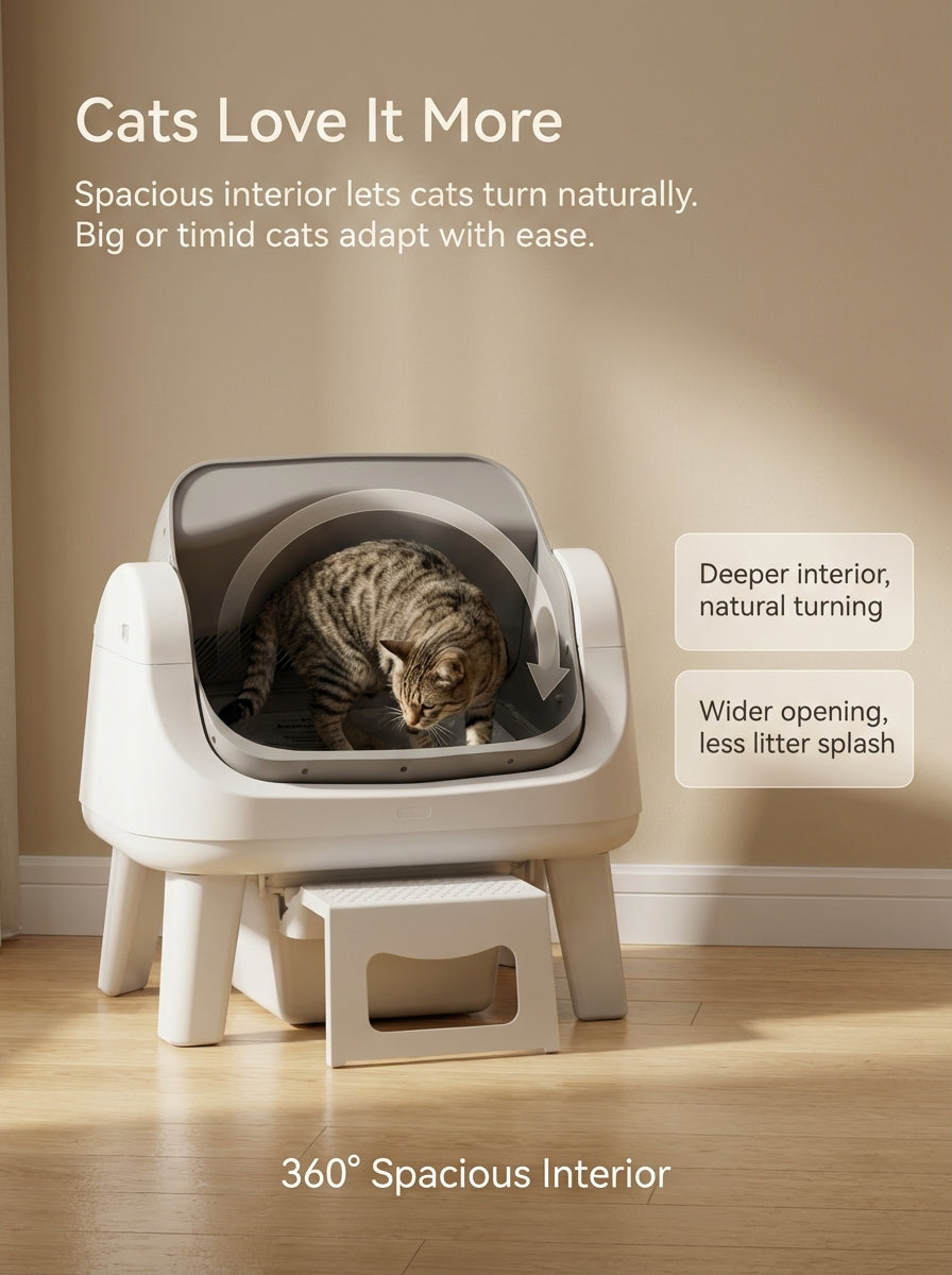 Auto Scooper 12 Lite Cat Litter Box