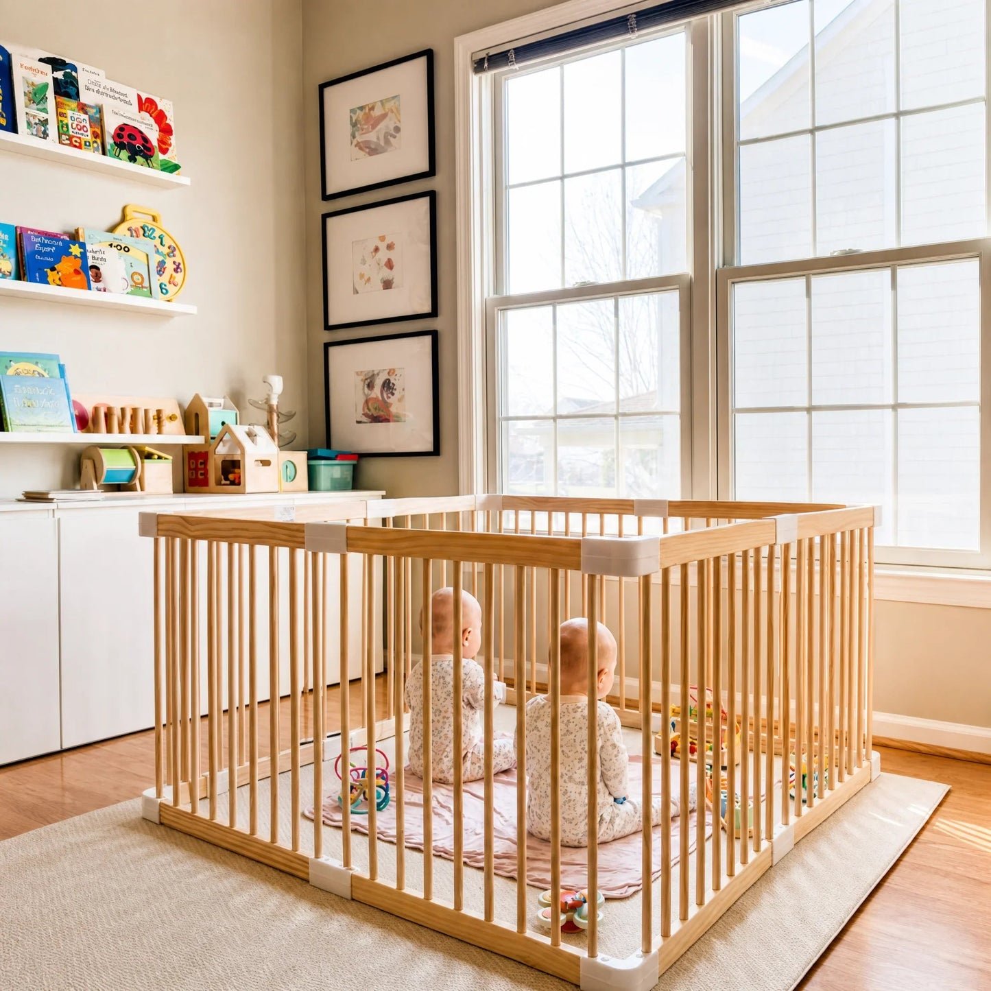 Grovi Baby Gate Playpen