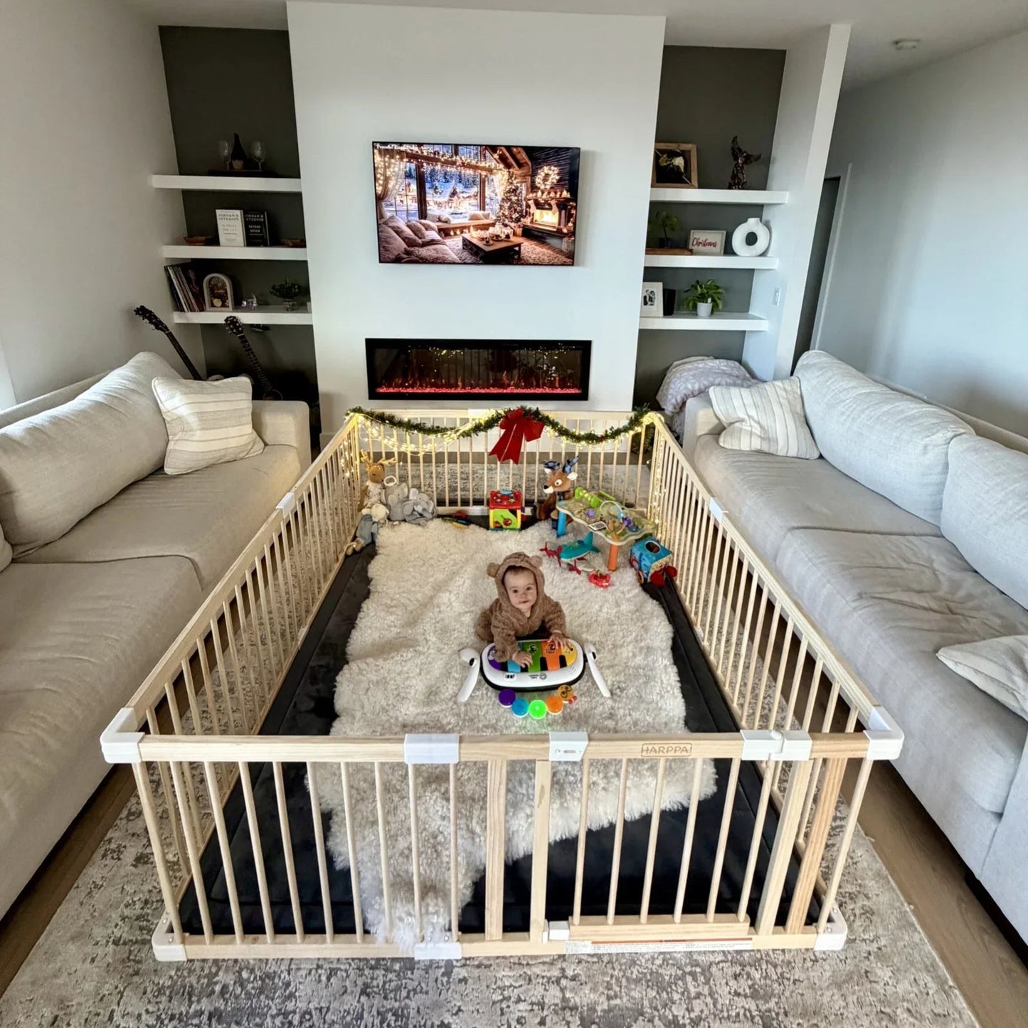 Grovi Baby Gate Playpen