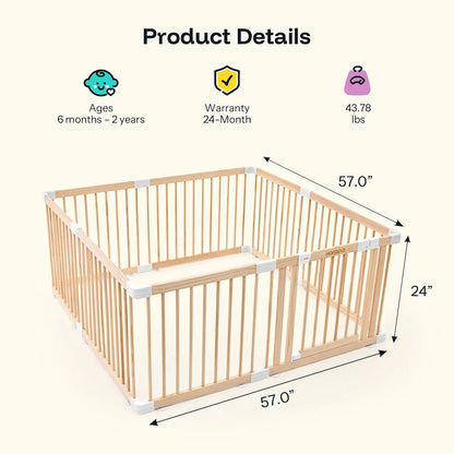 Grovi Baby Gate Playpen