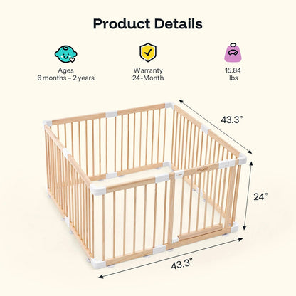 Grovi Baby Gate Playpen