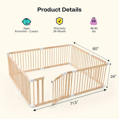 Grovi Baby Gate Playpen