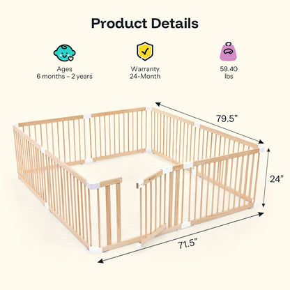 Grovi Baby Gate Playpen
