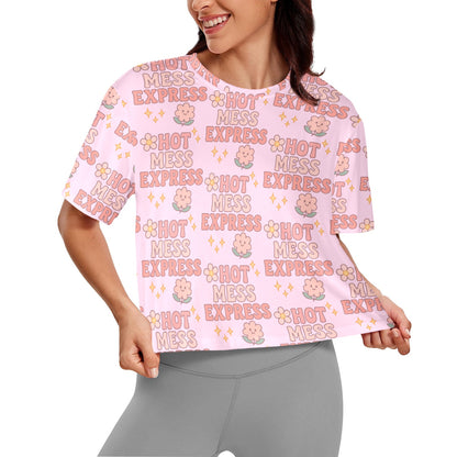 Crop Tee - Hot Mess Express
