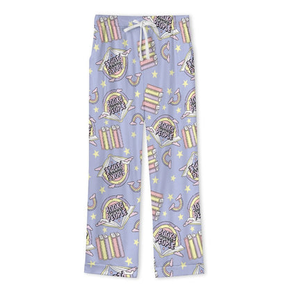 Long Pajama Set - Books Over People