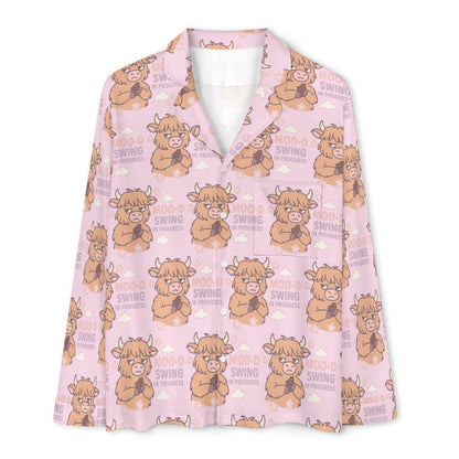 Long Pajama Set - Mood Swing In Progress