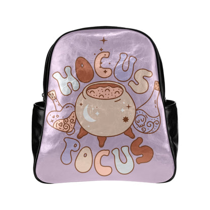 Faux Leather Backpack - Pastel Purple - Hocus Pocus