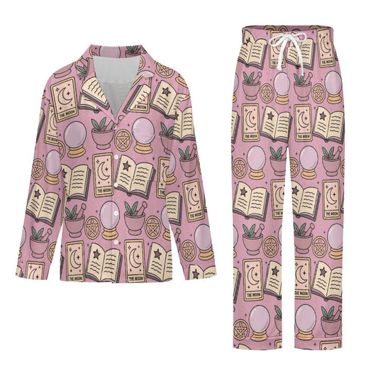 Mauve Witchy Print