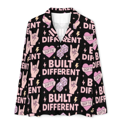 Long Pajama Set - Black - Built Different
