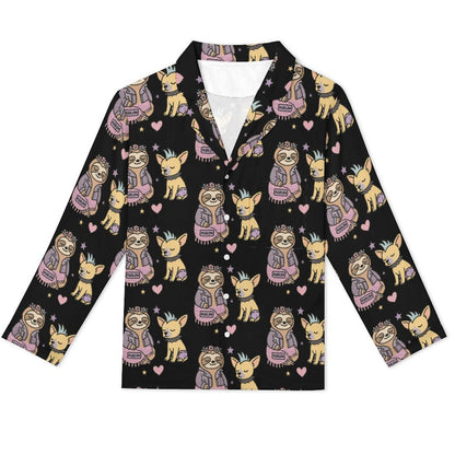 Women's pajama set Women's Cuban Collar Pajama Set