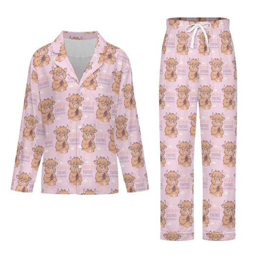 Long Pajama Set - Mood Swing In Progress