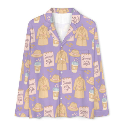 Long Pajama Set - Snoopin' In Style