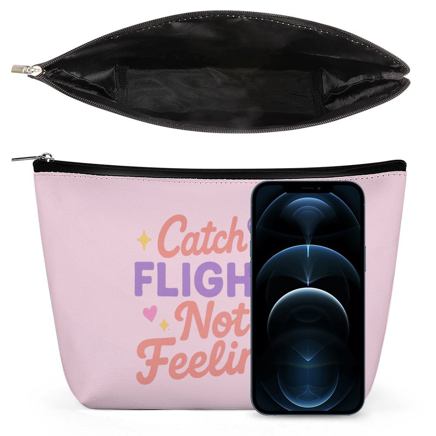Cosmetic Bag - Flights Not Feelings