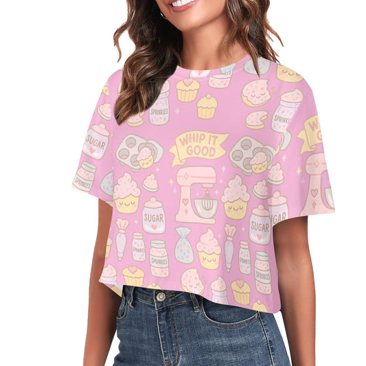 Crop Tee - Whip It Good