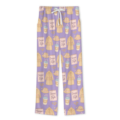 Long Pajama Set - Snoopin' In Style