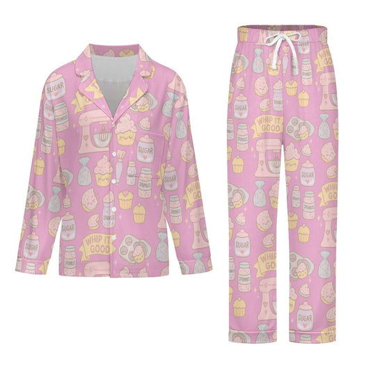 Long Pajama Set - Whip It Up