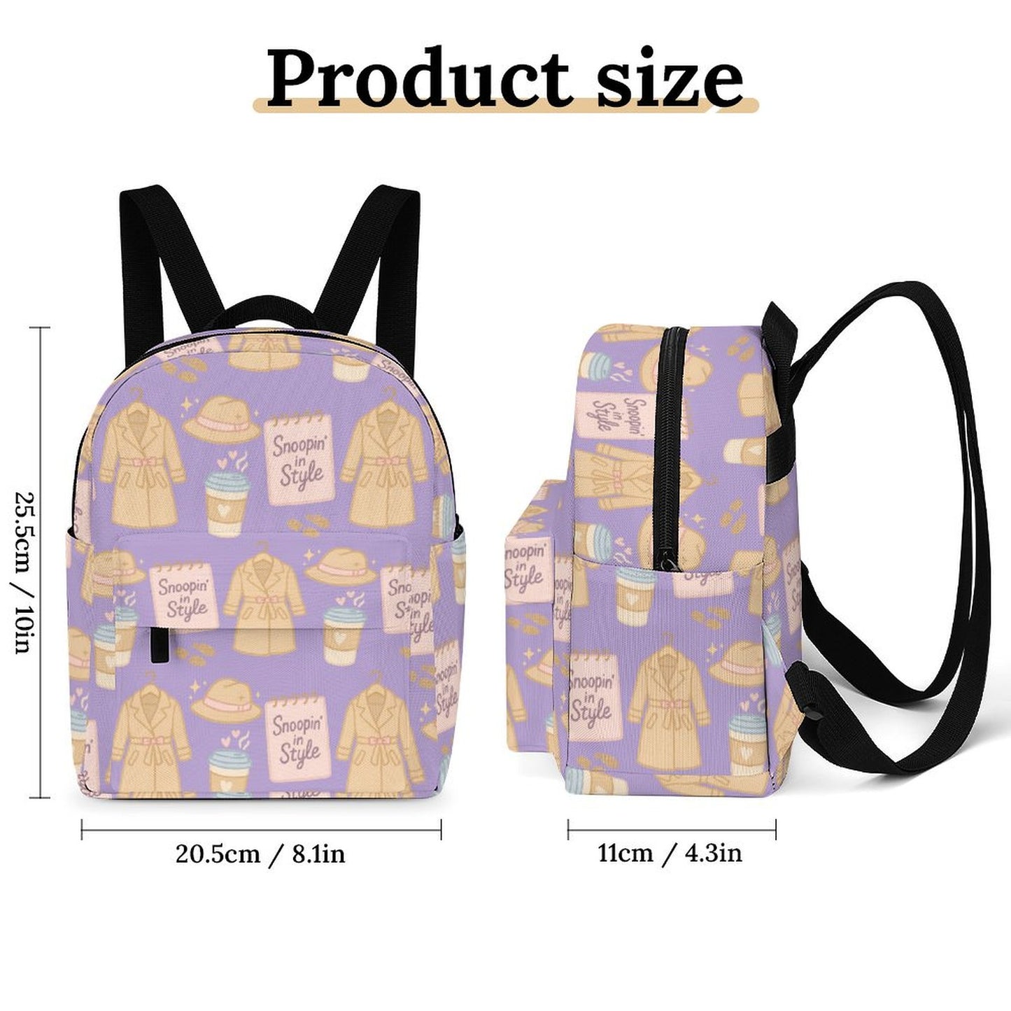 Mini Backpack - True Crime Snooper
