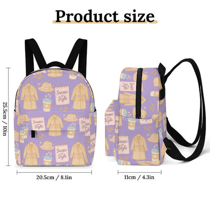 Mini Backpack - True Crime Snooper