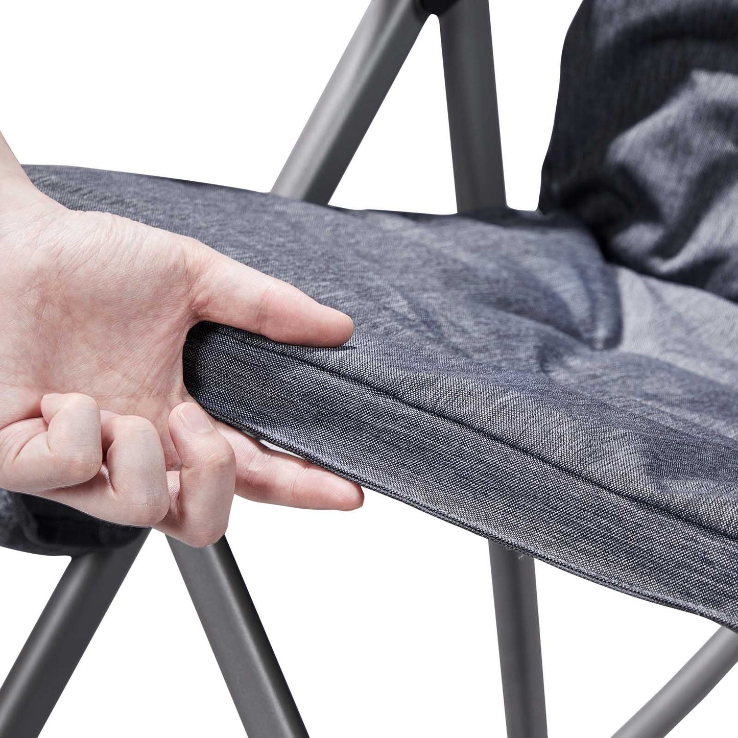 EVER ADVANCED Collapsible Patio Rocking Camping Chair