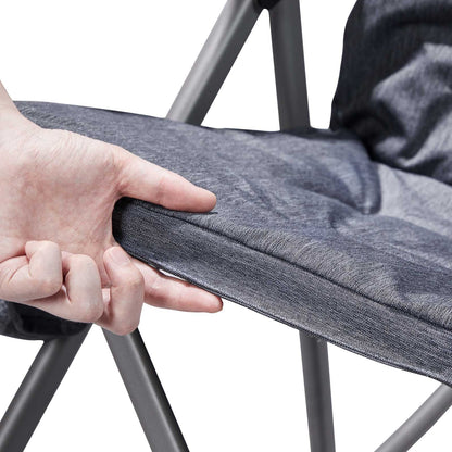 EVER ADVANCED Collapsible Patio Rocking Camping Chair