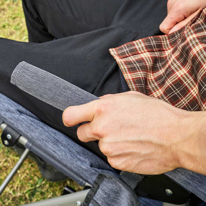 EVER ADVANCED Collapsible Patio Rocking Camping Chair