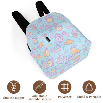 Mini Backpack - Vibe Check - Pastel Blue