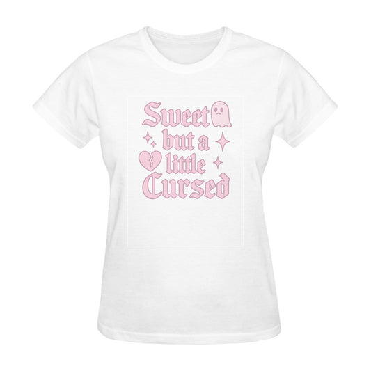 Sweet But A Little Cursed - Cotton T-Shirt