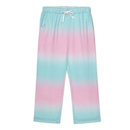 Long Pajama Set - Pastel Wave