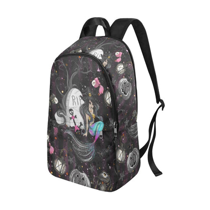 Backpack - Black Mermaid Witch
