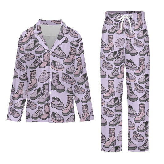 Purple Shoes Pattern