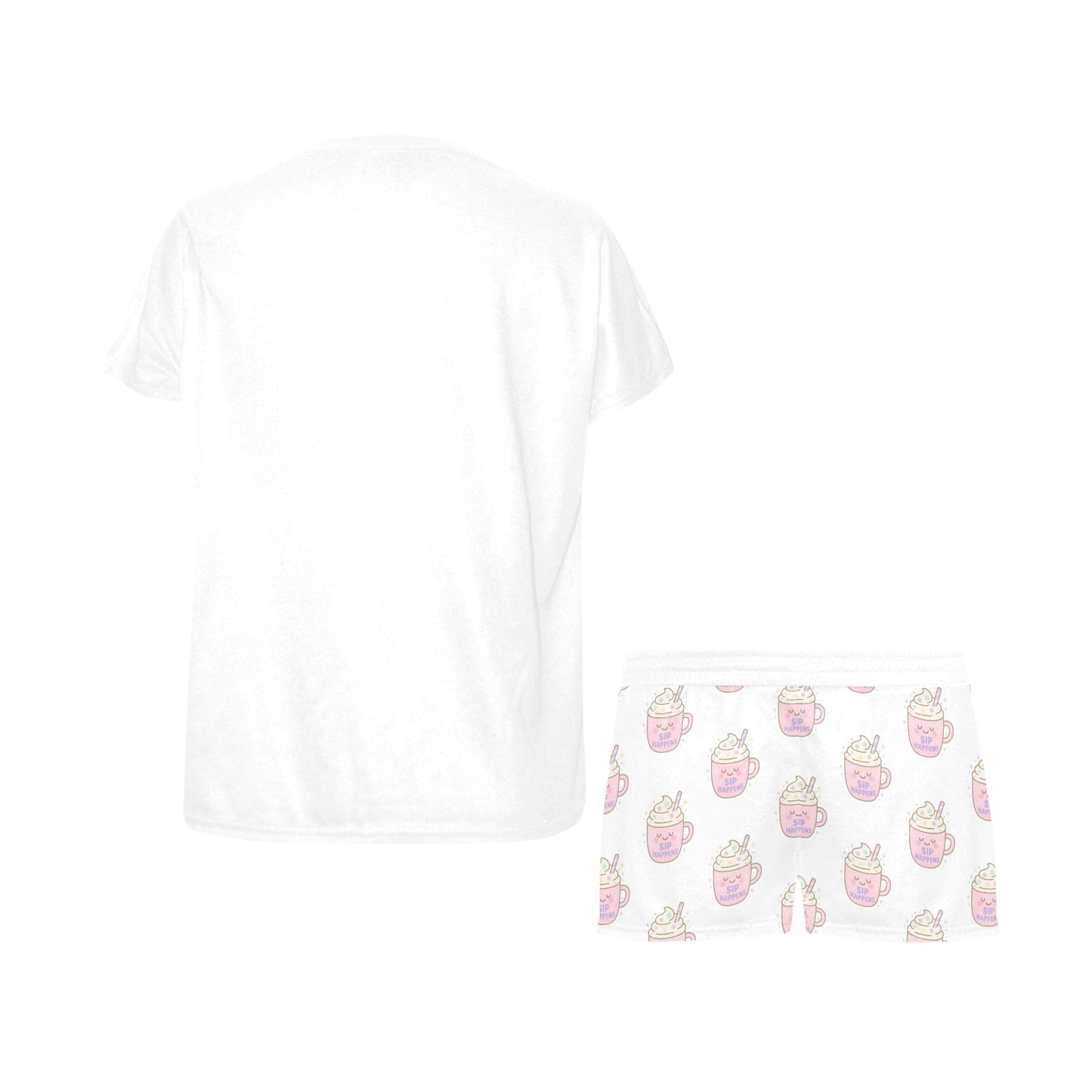 Short Pajama Set - Sip Happens