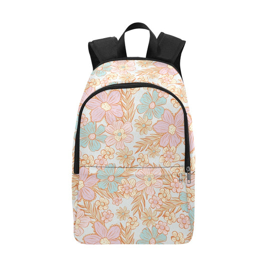 Large Backack - Pastel Flowers