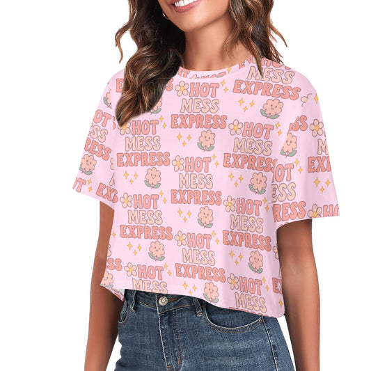 Crop Tee - Hot Mess Express